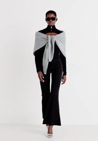 Vero Moda VMCALLY TRIANGLE SCARF  - Tørklæde / Halstørklæder - medium grey melange