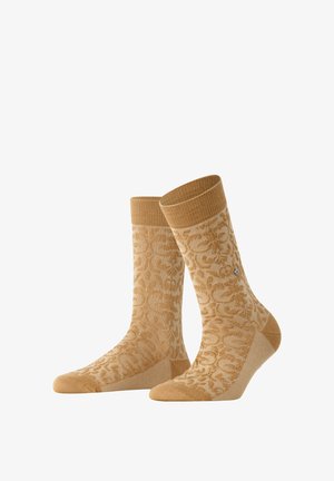 Burlington, ORNAMENTAL SOCKEN - Sokken - brown sugar