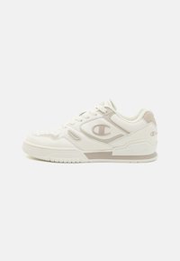 Champion POINT LOW TECH - Zapatillas de baloncesto - offwhite/taupe