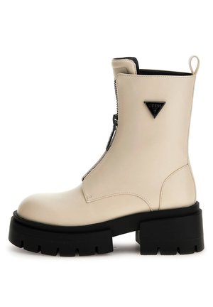 LEILA REISSVERSCHLUSS - Bottines à plateau - creme