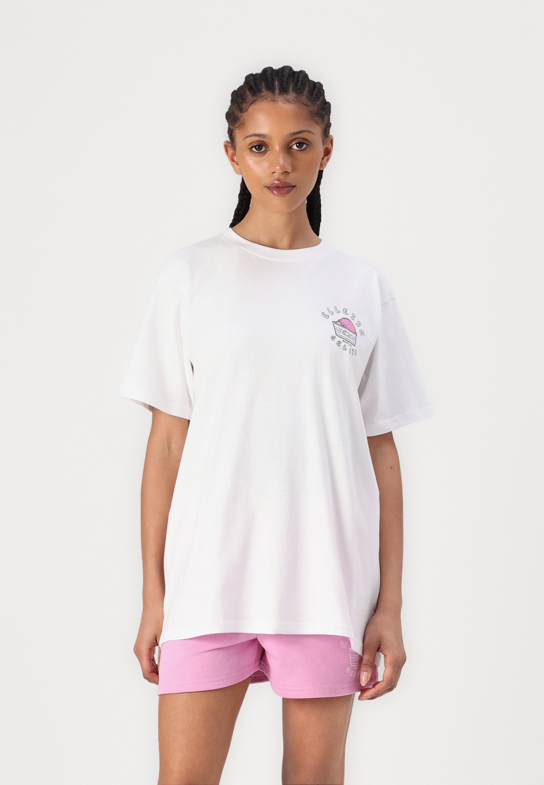 売れ筋商品|||エレッセ Tシャツ レディース トップス LA STREGA TEE - Print T-shirt - pink Ellesse LA STREGA TEE - Print T-shirt - pink - Zalando.co.uk