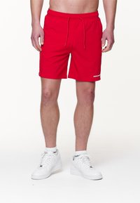 Pegador LOGO SWIM - Fürdőnadrág - red