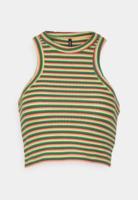 ONLY Petite ONLOFELIA SHORT - Top - strawberry pink/cream gold/pepper green/toffee