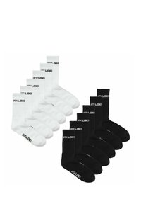 Jack & Jones 12 PAAR - Socks - schwarz weiß