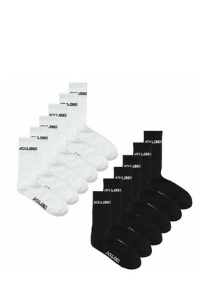 Jack & Jones 12 PAAR - Socks - schwarz weiß