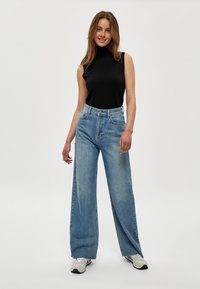 Minus MIRAKA KNIT TURTLENECK - Top - black