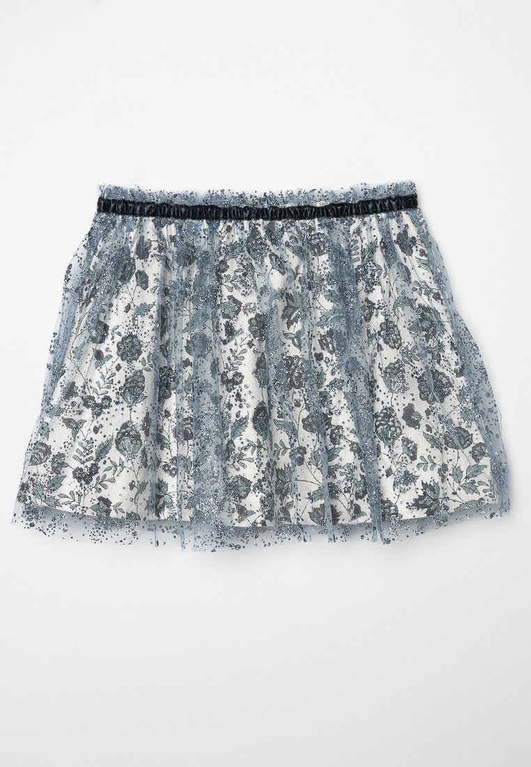 Bonton A-lijn rok blauw Bonton A-lijn rok blauw