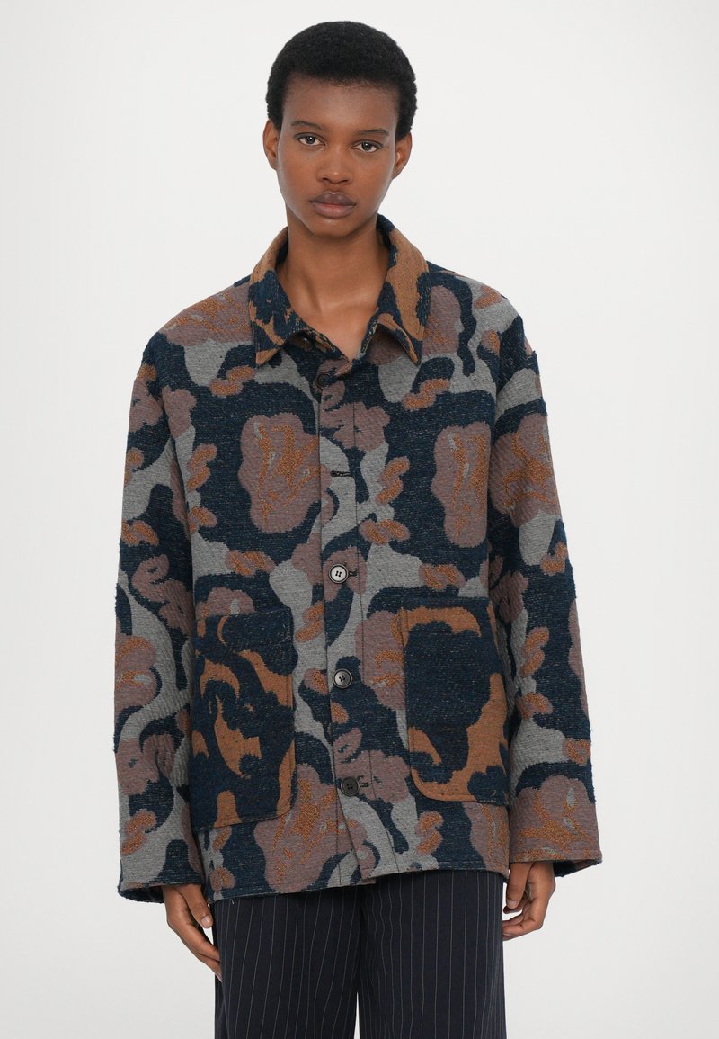 Henrik Vibskov WHEEL JACKET - Übergangsjacke - goat navy