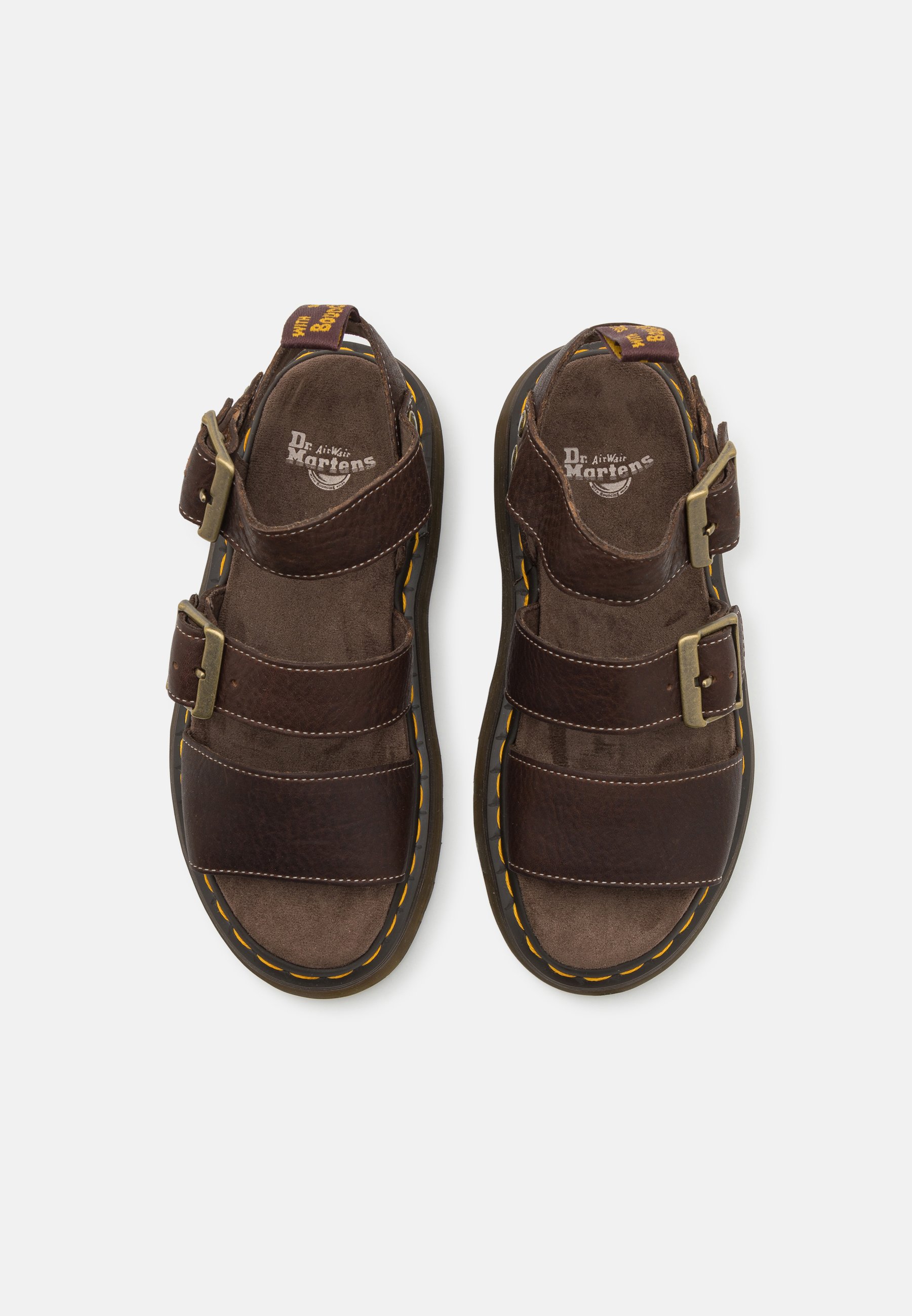Dr. Martens GRYPHON QUAD - Sandals - dark brown - Zalando