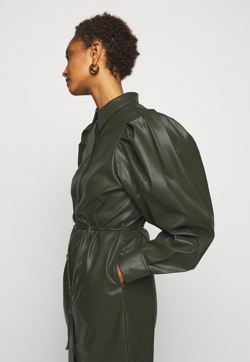 Damen Bekleidung | DESIGNERS REMIX MARIE SLEEVE DRESS Blusenkleid olive/oliv-meliert - VM91419 Damen Bekleidung | DESIGNERS REMIX MARIE SLEEVE DRESS Blusenkleid olive/oliv-meliert - VM91419