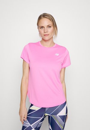 ACCELERATE SHORT SLEEVE - Basic T-shirt - vibrant pink