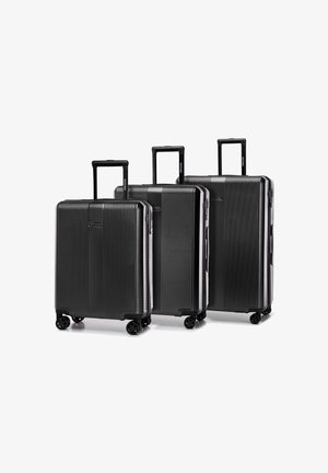 WITTCHEN POLYCARBONATE LUGGAGE SET 3 PCS - Kofferset - black