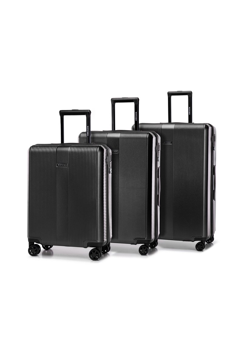 WITTCHEN POLYCARBONATE LUGGAGE SET 3 PCS - Set di valigie - black