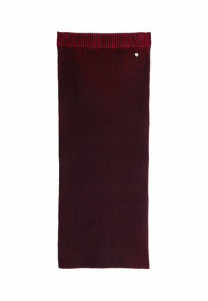 Desigual, LONG KNITTED PENCIL SKIRT - Pliiatsseelik - red