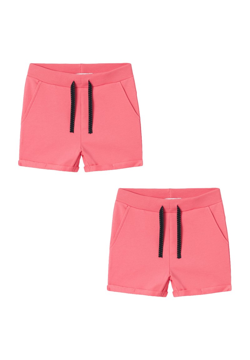 Name it 2 PACK-MIT TASCHEN VERSTELLBARER BUND - Tracksuit bottoms - rosa