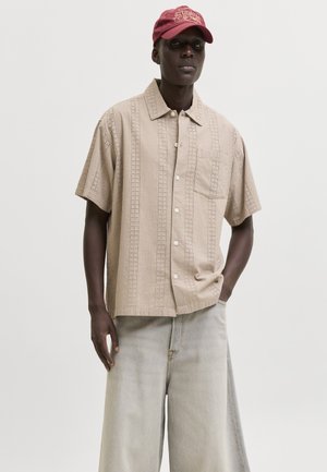 Jack & Jones, JORMENTON - Košeľa - vintage khaki