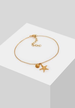 SHELL STAR FISH - Bracelet - gold-coloured