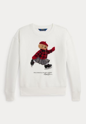 POLO BEAR FLEECE BOXY SWEATSHIRT - Felpa - trophy cream