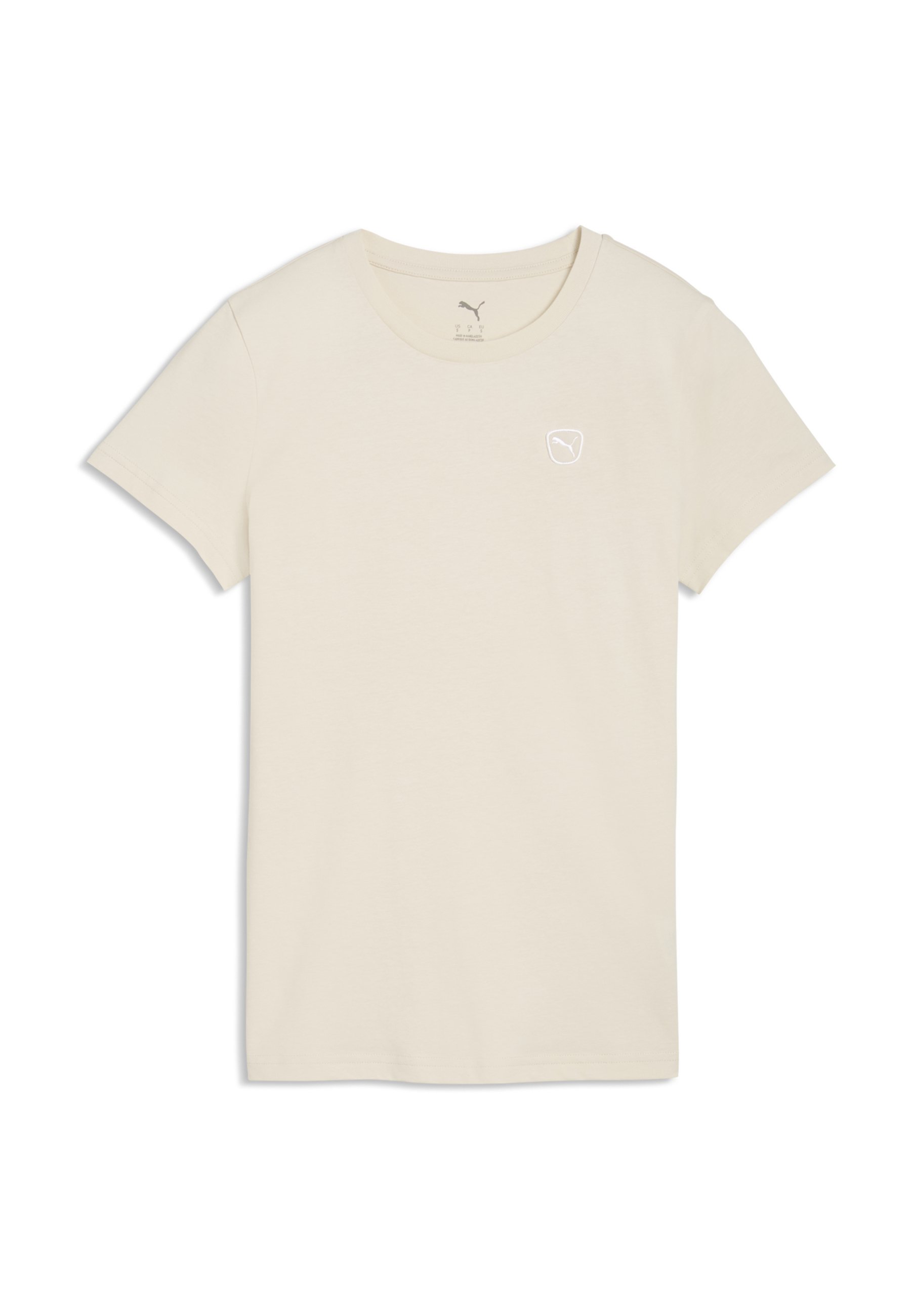 Puma ESSENTIALS ELEVATED T-SHIRT - Jednoduché tričko - alpine snow