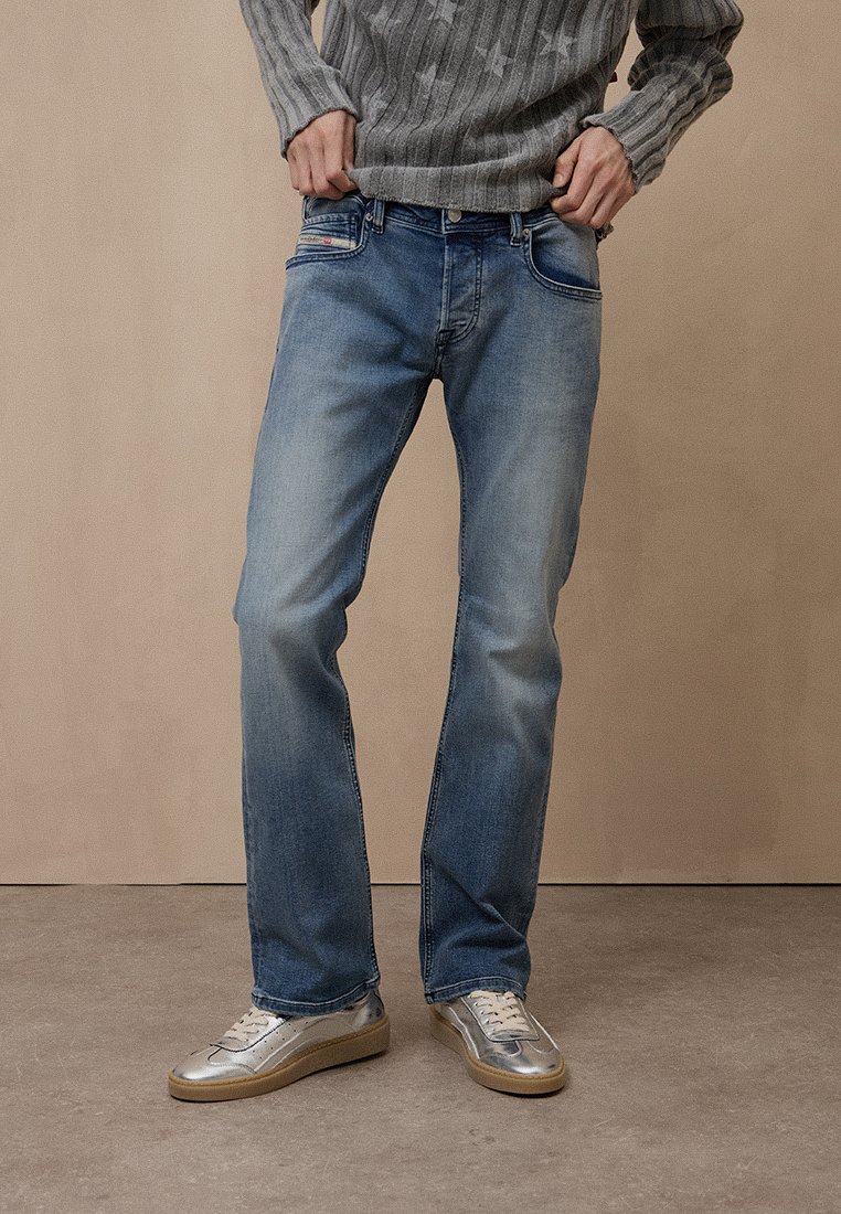 Diesel Slim fit jeans blauw denim/bluedenim Diesel Slim fit jeans blauw denim/bluedenim