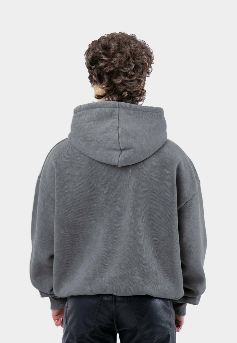 PROHIBITED Sweatjacke - grey stone washed/grau - Zalando.de 