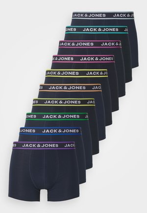 JACLIME SOLID TRUNKS 10 PACK - Bokserbriefs - navy blazer