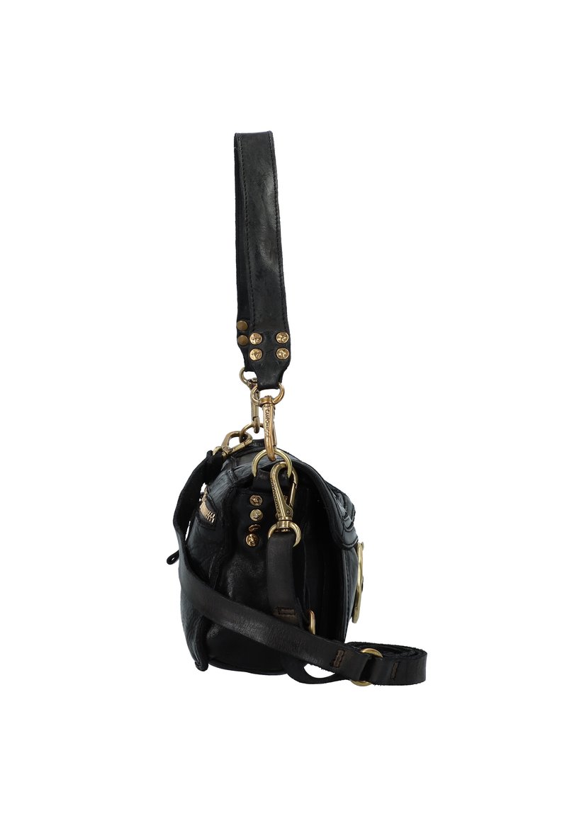 Damen Handtaschen | Campomaggi Umhängetasche nero/schwarz - BA77996 Damen Handtaschen | Campomaggi Umhängetasche nero/schwarz - BA77996