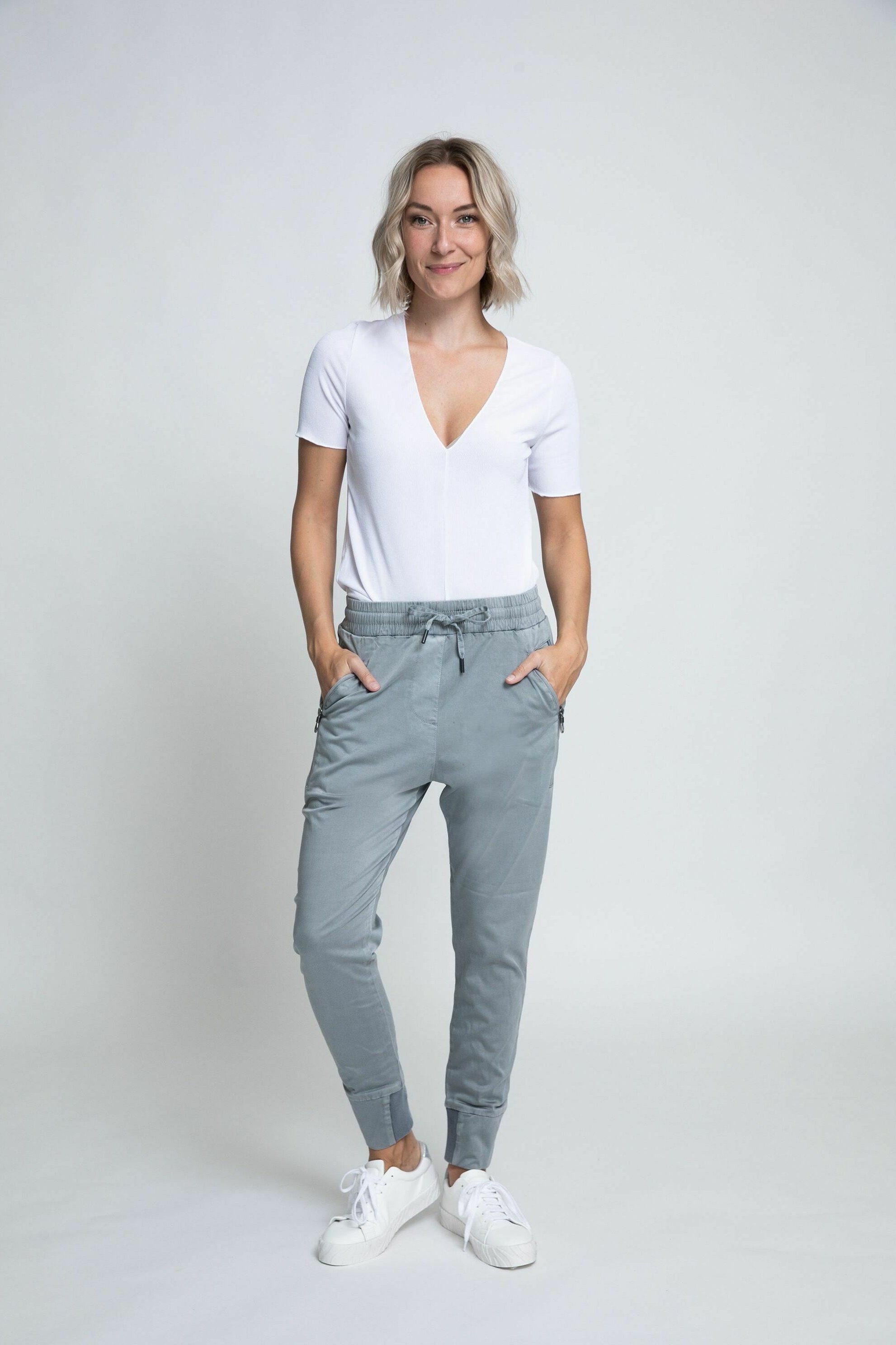 Zhrill Broek - steel grey/Grijs - Zalando.nl