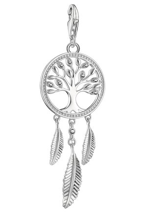 THOMAS SABO, CHARM-ANHÄNGER 925 STERLINGSILBER - Pendant - weiß, silberfarben