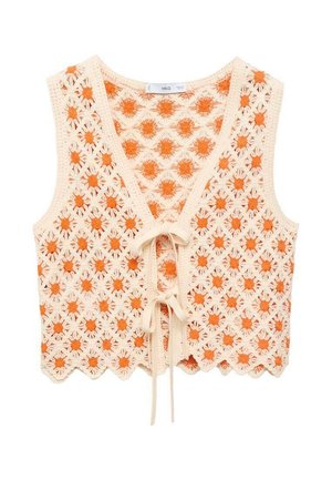 Mango ADULT - Chaqueta de punto - orange