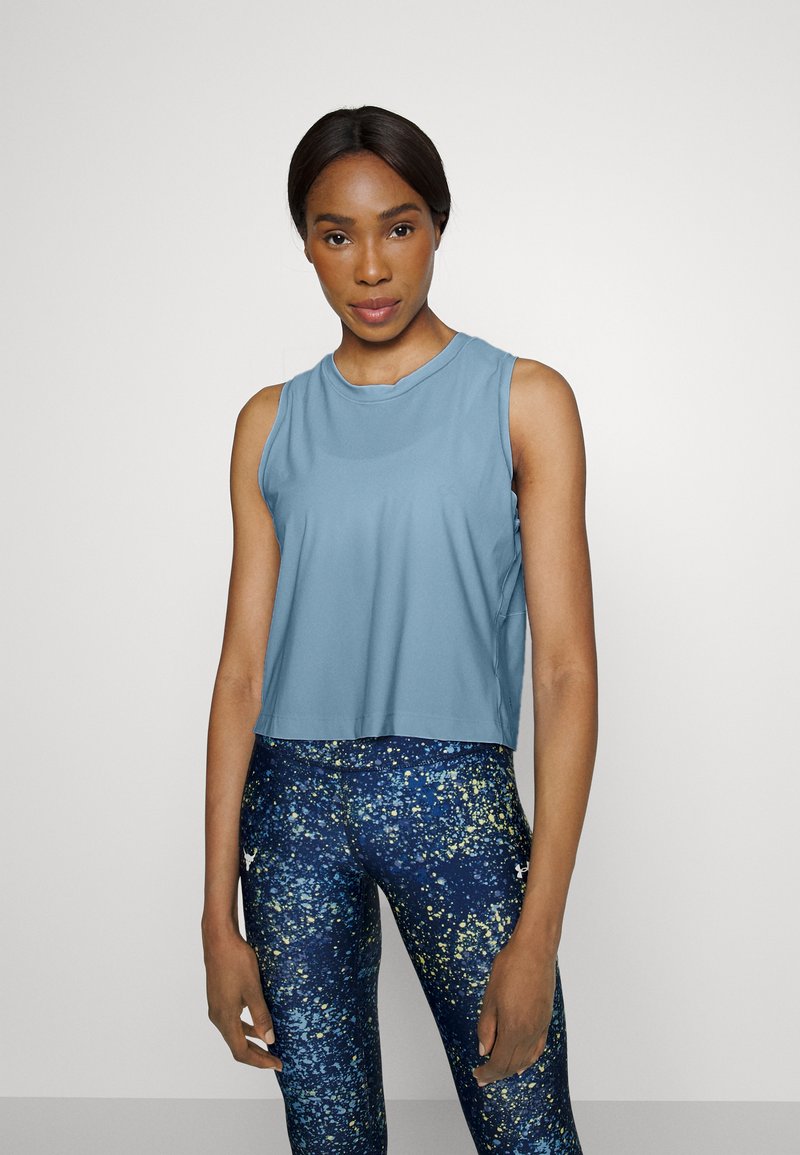 Athleta ULTIMATE MUSCLE TANK - Top - quarry blue