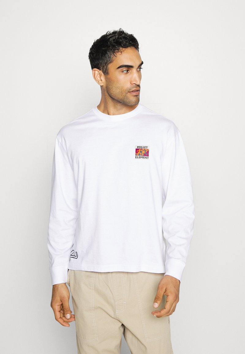 Element MILLET EDGES Longsleeve white/wit Zalando.nl