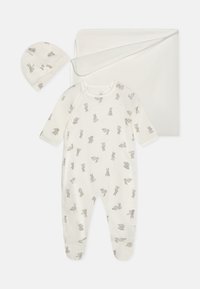 Petit Bateau BABY LOT CADEAU PIECES UNISEX SET - Odijelo za spavanje - marshmallow/gris