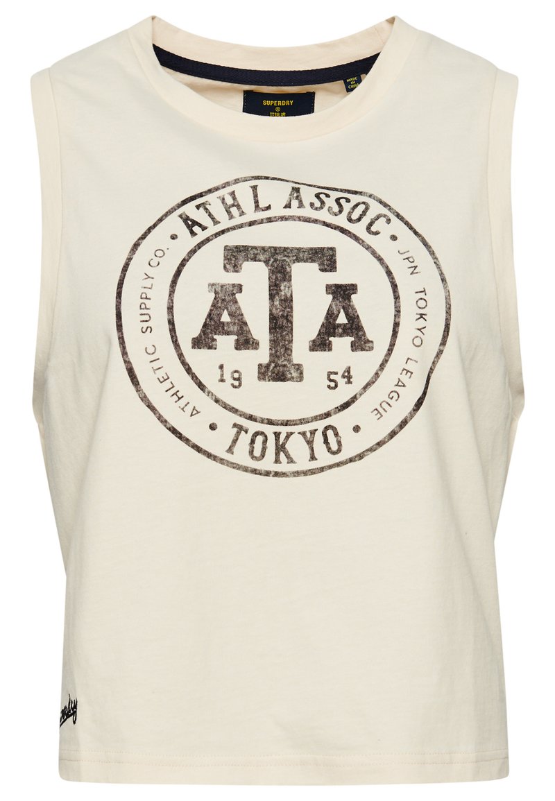 Superdry & Co Top lichtgeel Superdry & Co Top lichtgeel