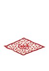 CHERRIES SWIRL PRINTED DIAMOND - Scarf - open white