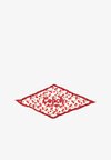 CHERRIES SWIRL PRINTED DIAMOND - Tuch - open white