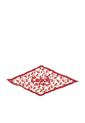 CHERRIES SWIRL PRINTED DIAMOND - Tuch - open white
