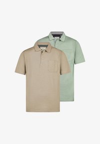 Unausgewählt, beige grün