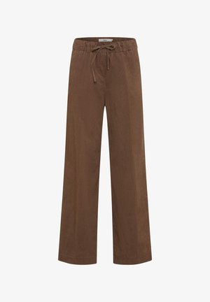 BRAX, STYLE MAINE - Trousers - warm greige