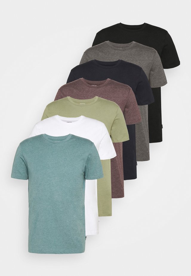 7 PACK - T-shirt basic - multi