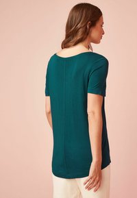 Next SLOUCH V NECK  - T-shirt basic - petrol blue