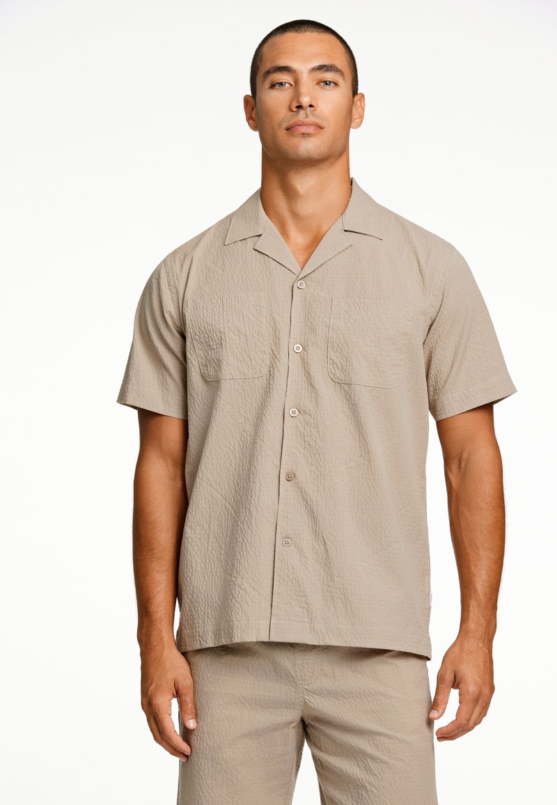 Lindbergh SHIRT - Camisa - stone