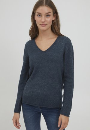 OXILVA - Maglione - dark blue