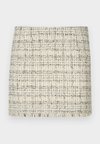 ADELINE MINI - Minijupe - cream/black