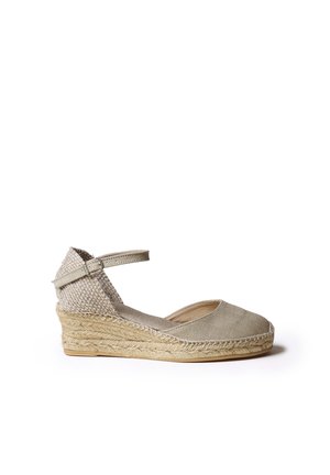 Sandalen met sleehak - pedra