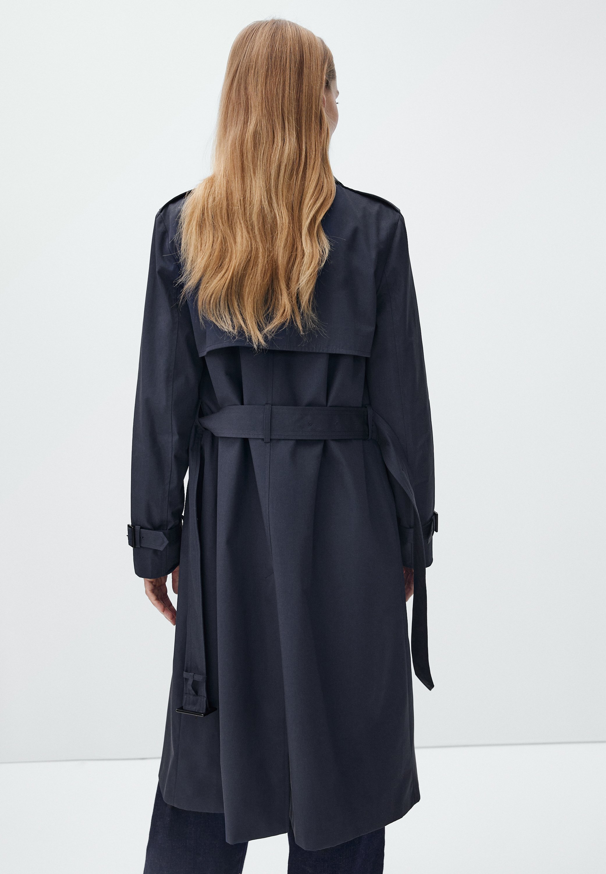 Massimo Dutti Trench - dark blue/blu scuro - Zalando.it