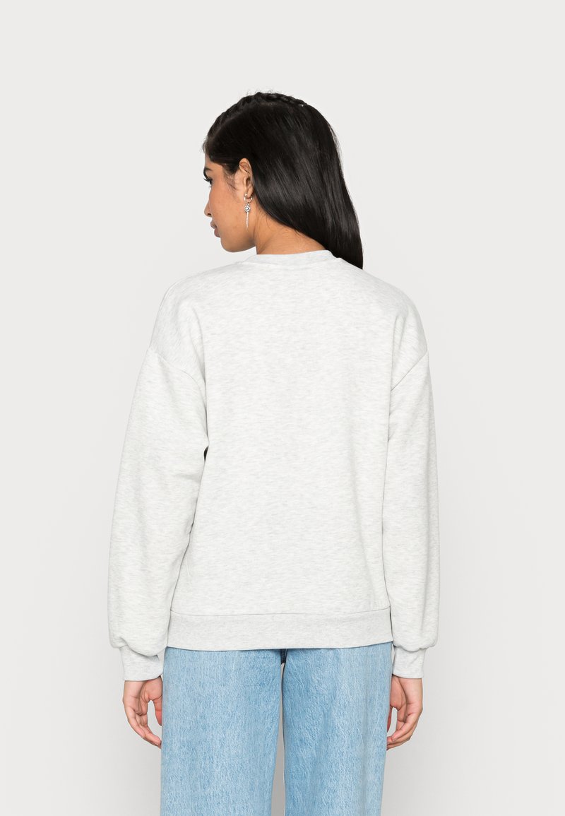 Damen Sweatshirts | Gina Tricot RILEY SWEATER Sweatshirt greymel/nyc/hellgrau-meliert - FK94352 Damen Sweatshirts | Gina Tricot RILEY SWEATER Sweatshirt greymel/nyc/hellgrau-meliert - FK94352
