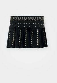 MICRO STUDDED SKIRT - Minigonna - black