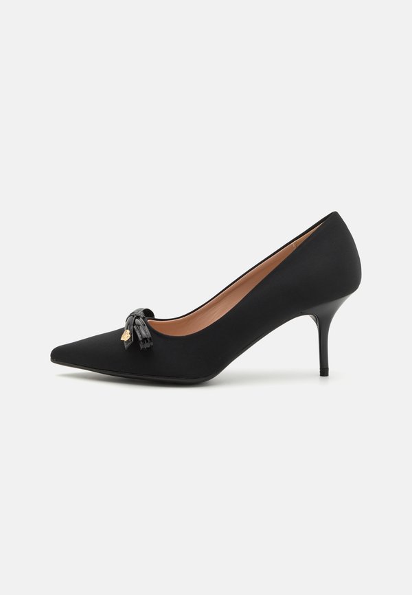 SLEEK BOW - Classic heels - nero