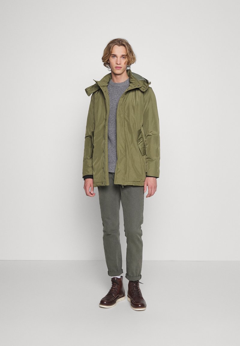 Herren Trenchcoats | LTB HANILO Parka burnt olive/oliv - HF61640 Herren Trenchcoats | LTB HANILO Parka burnt olive/oliv - HF61640